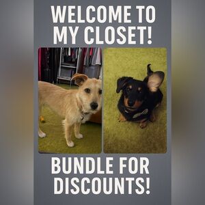 Cinder and Brody. Shop my closet! All to your bundle and I’ll send an offer!